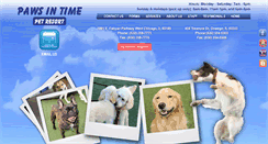 Desktop Screenshot of pawsintime.net